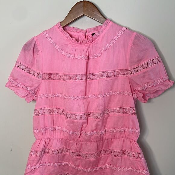 J. Crew Daisy-chain peplum top XS - Picture 4 of 9